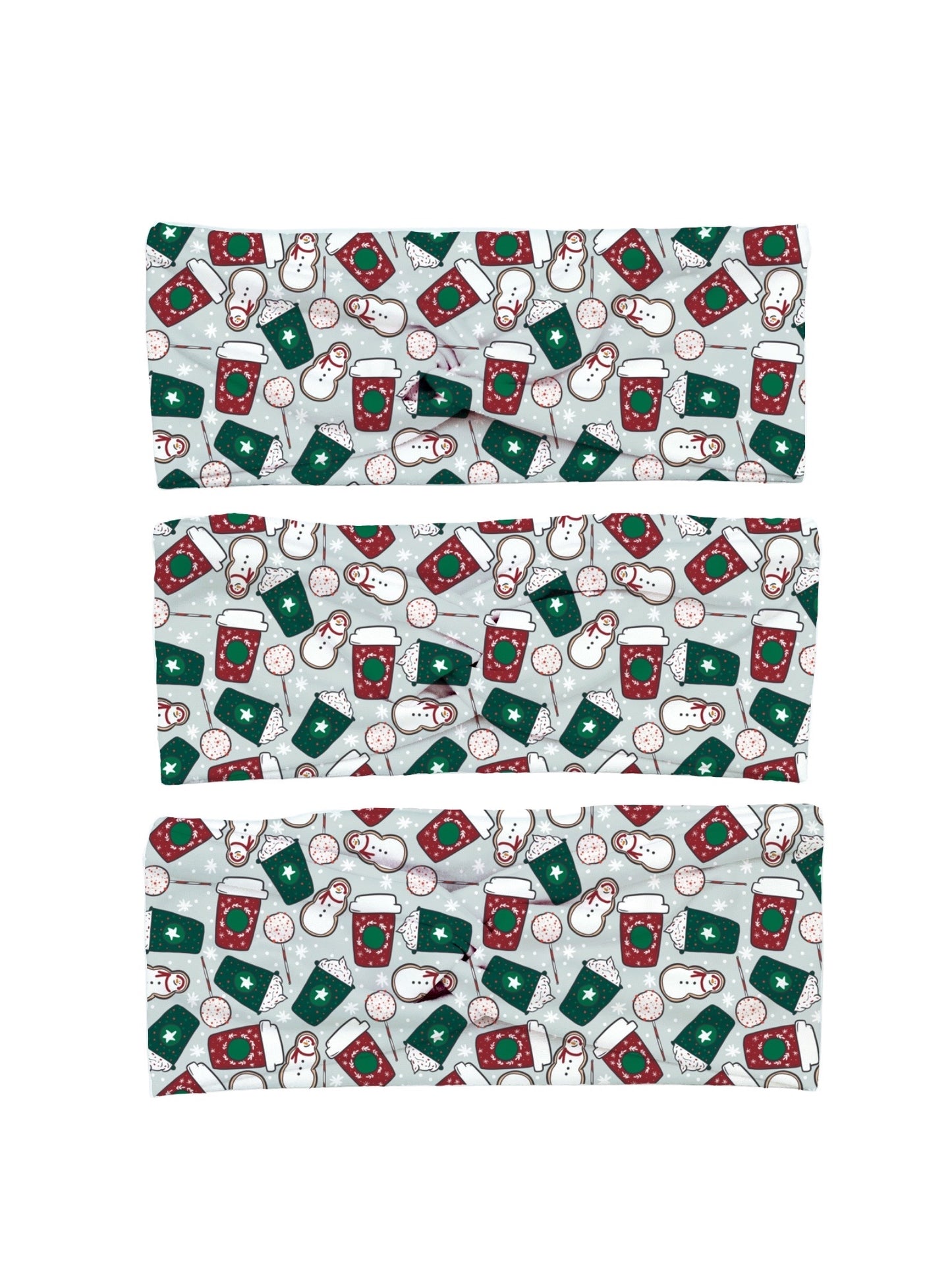 Preorder Iced Coffee & Cake Pops Christmas Headband
