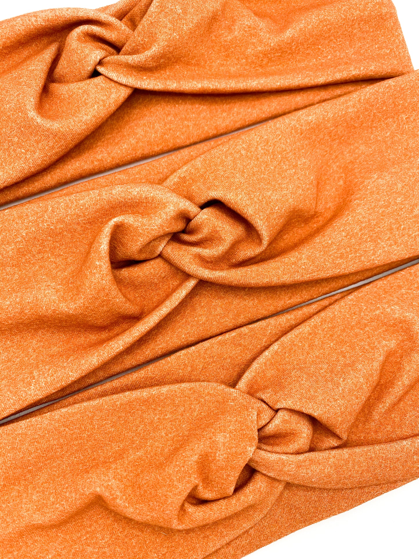 Solid Burnt Orange Headband