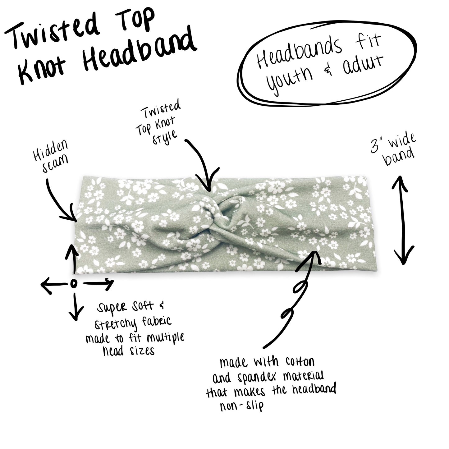 Easter Floral Headband