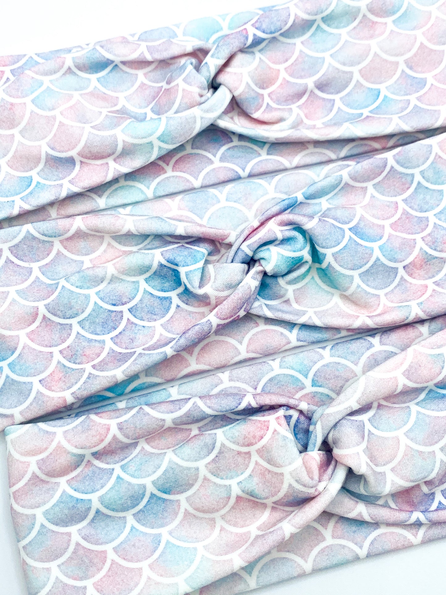 Pastel Mermaid Scales Headband