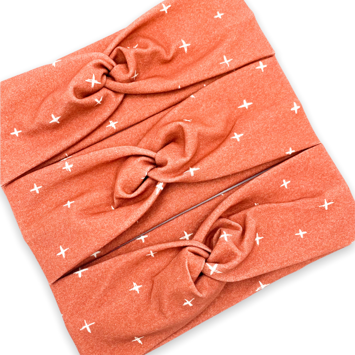 Dark Sienna Crosses Headband