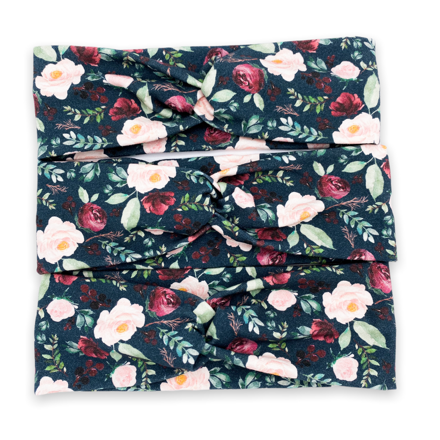 Dark Teal Pretty Little Lady Floral Headband