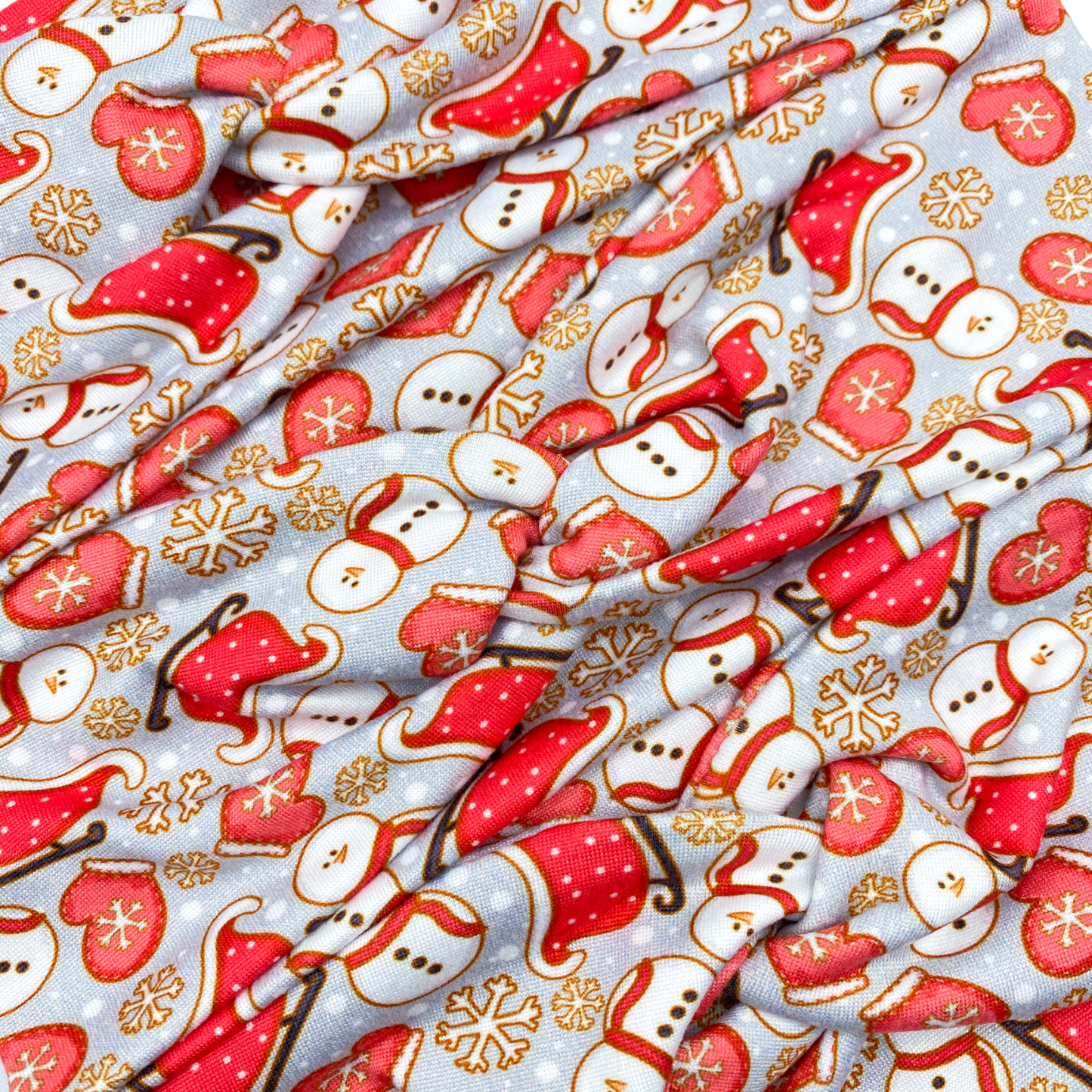 Snowman THICK Yoga Stretch Headband