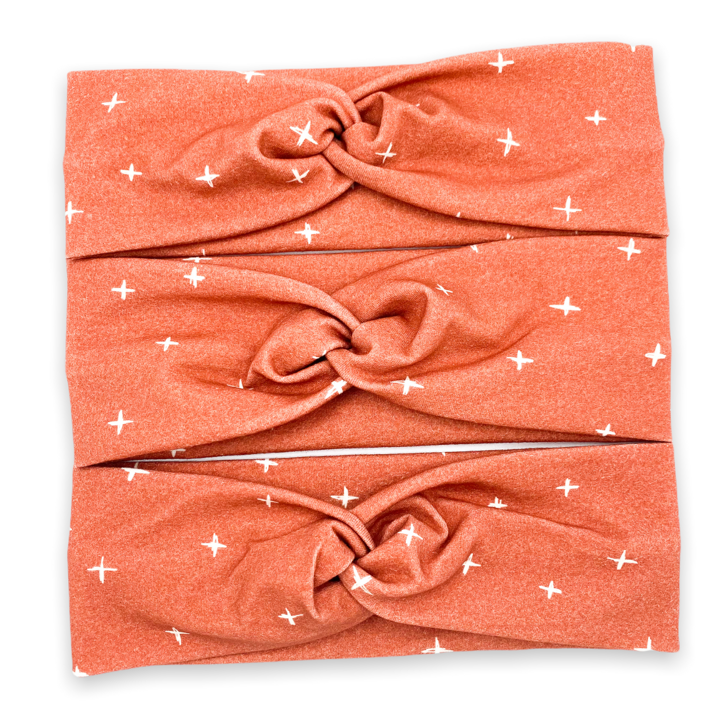 Dark Sienna Crosses Headband