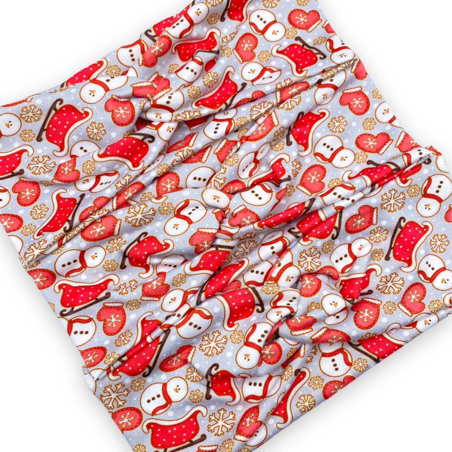 Snowman THICK Yoga Stretch Headband