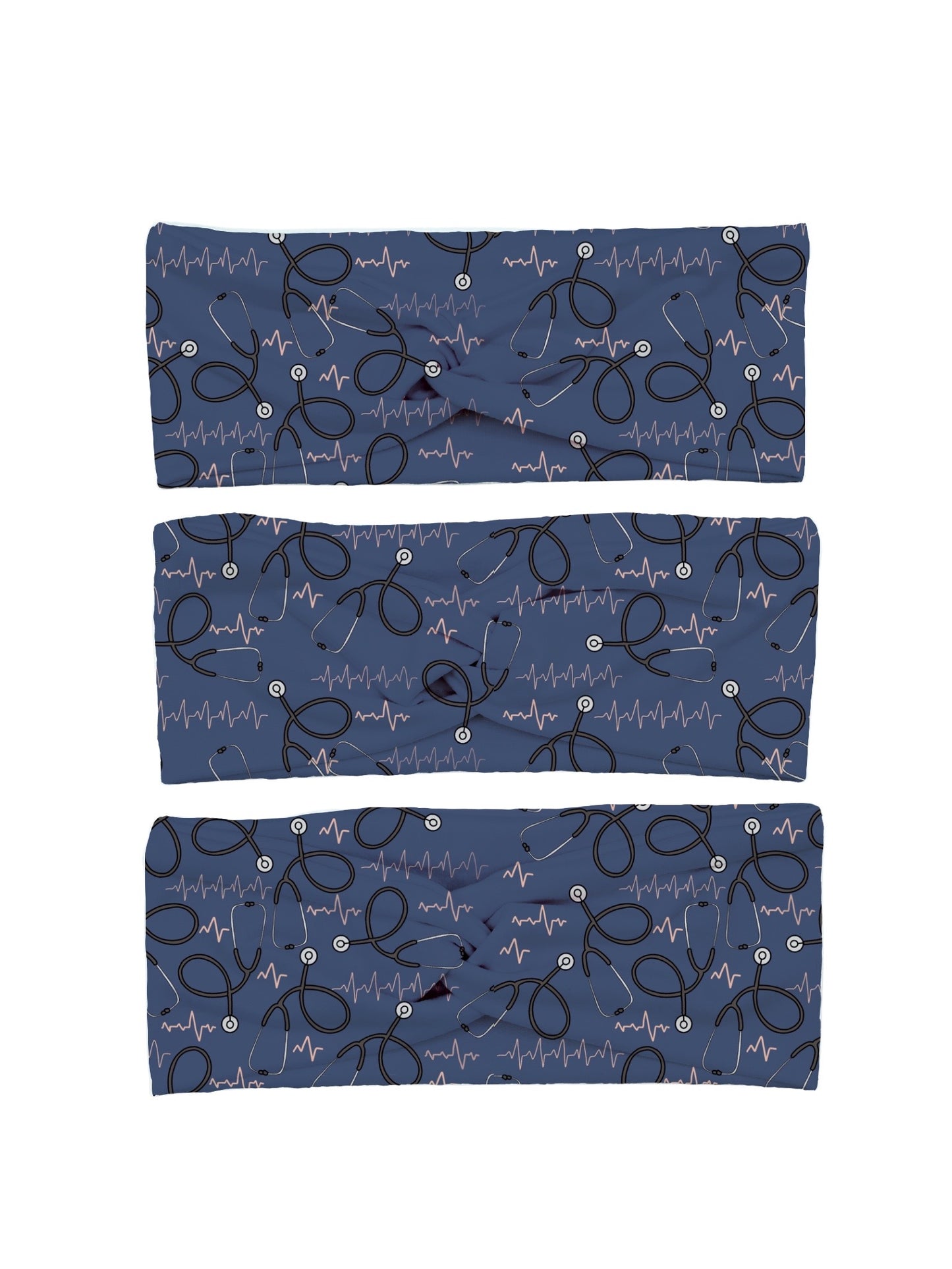 Stethoscope Heart Rate Yoga Stretch Headband