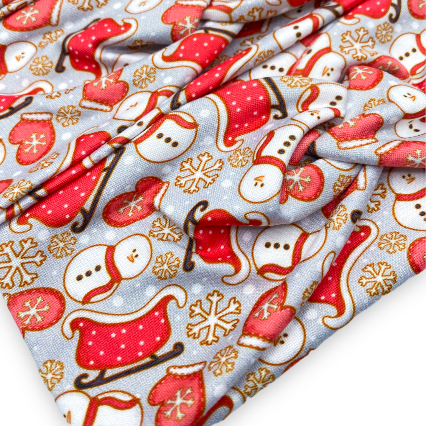 Snowman THICK Yoga Stretch Headband
