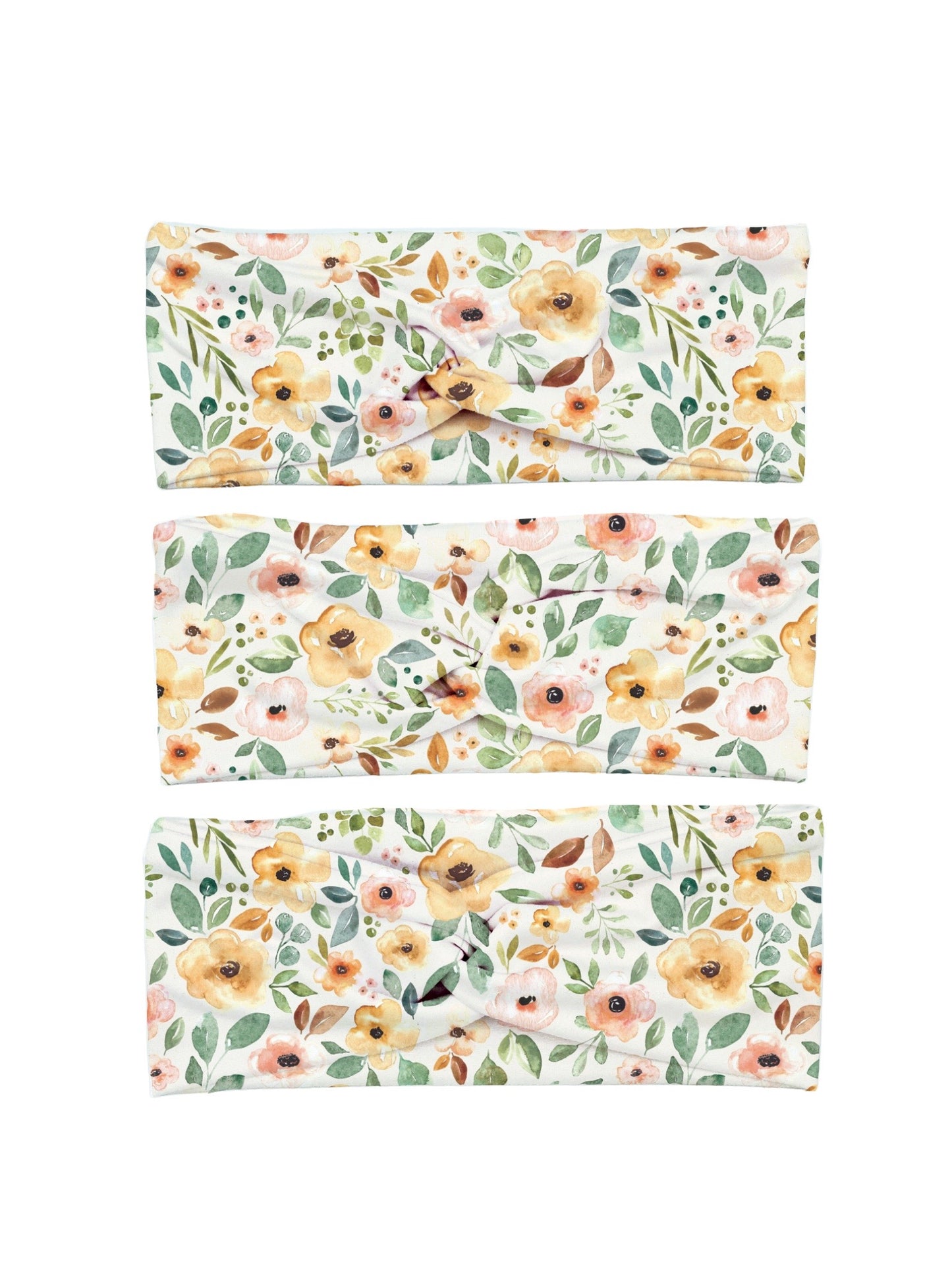 Preorder Sunrise Floral Yoga Stretch Headband