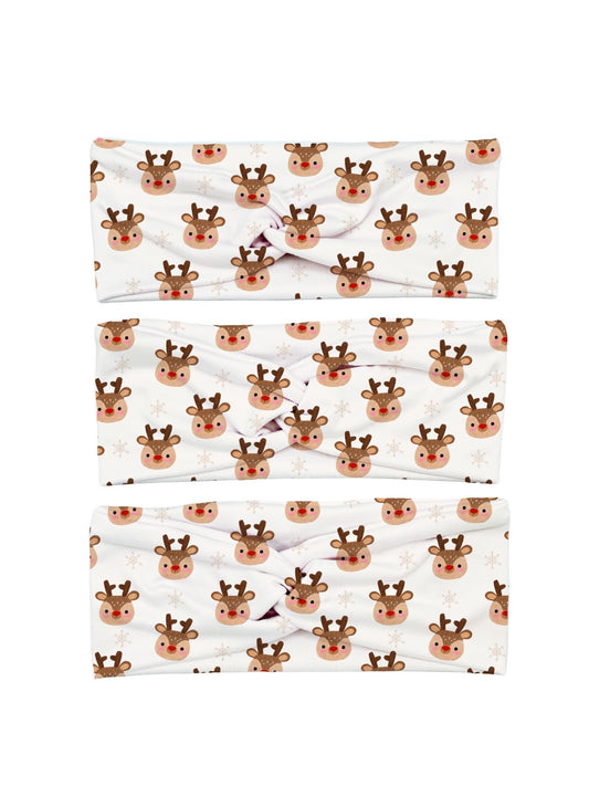 Preorder Reindeer Rudolf Christmas Headband