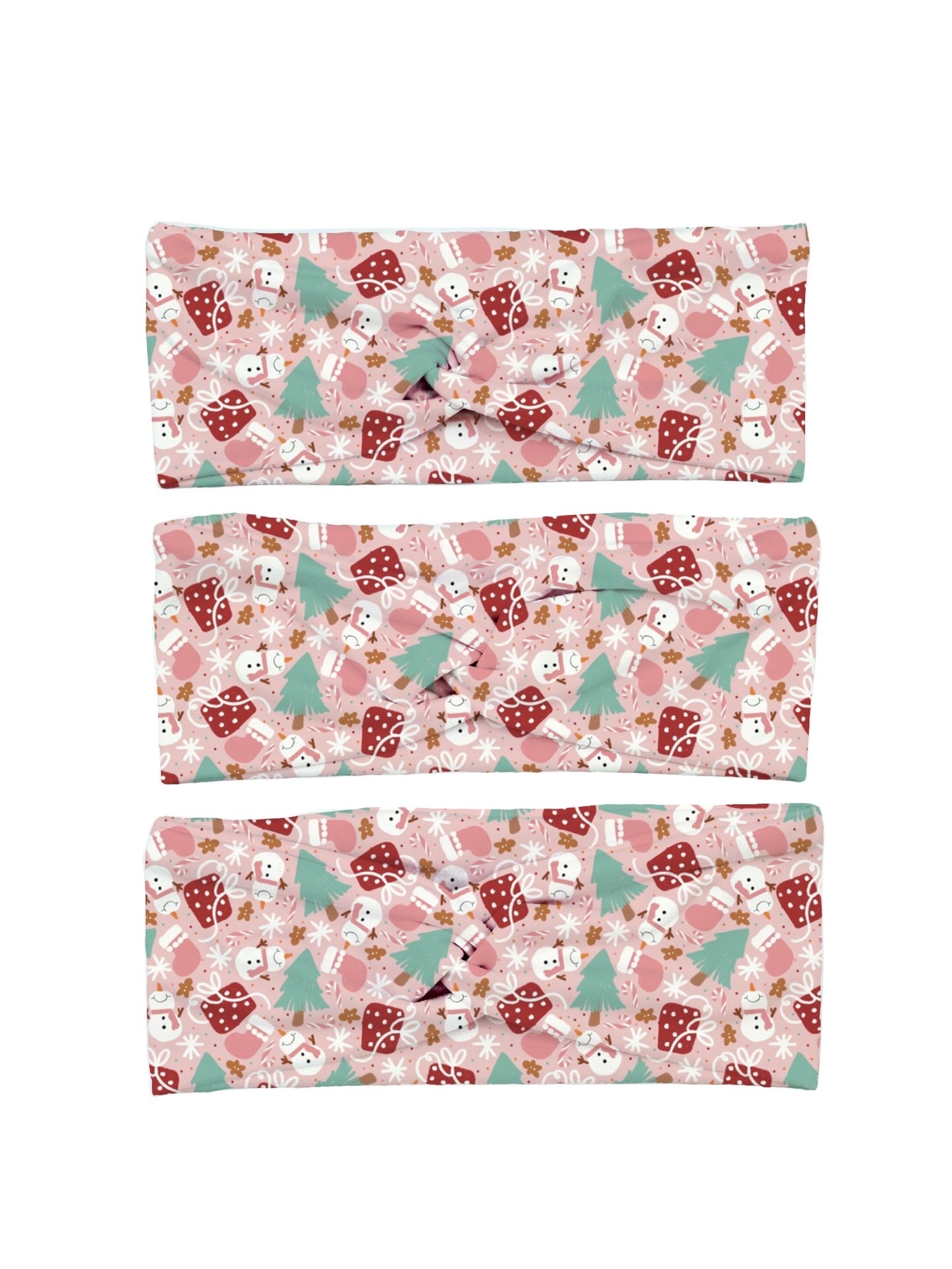 Preorder Pink Christmas Joy Headband