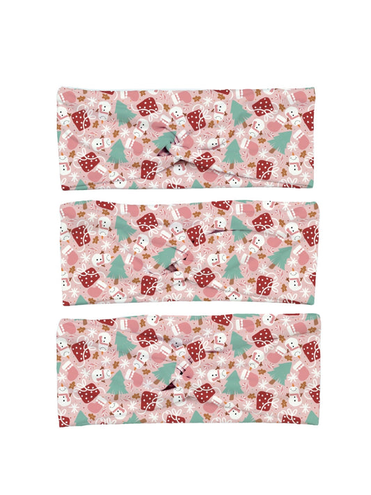 Preorder Pink Christmas Joy Headband