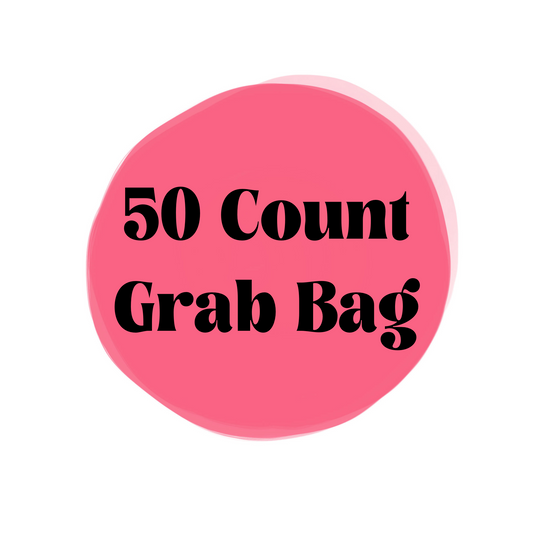 50 Count Earring Grab Bag - Stud Druzy
