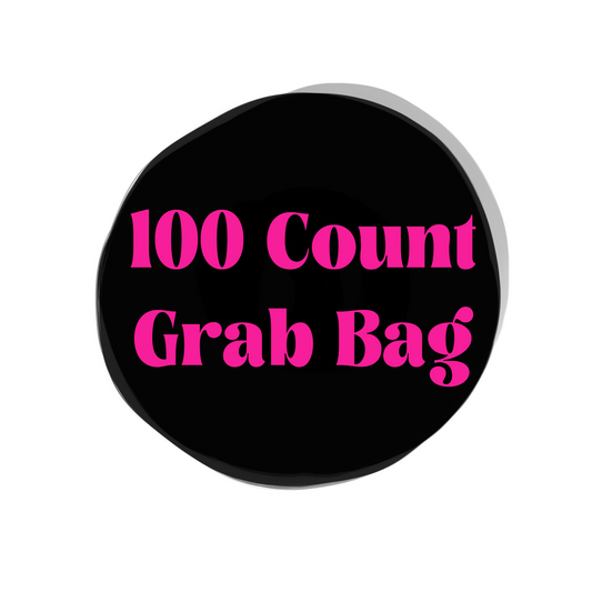 100 Count Grab Bag - Stud Druzy Earrings