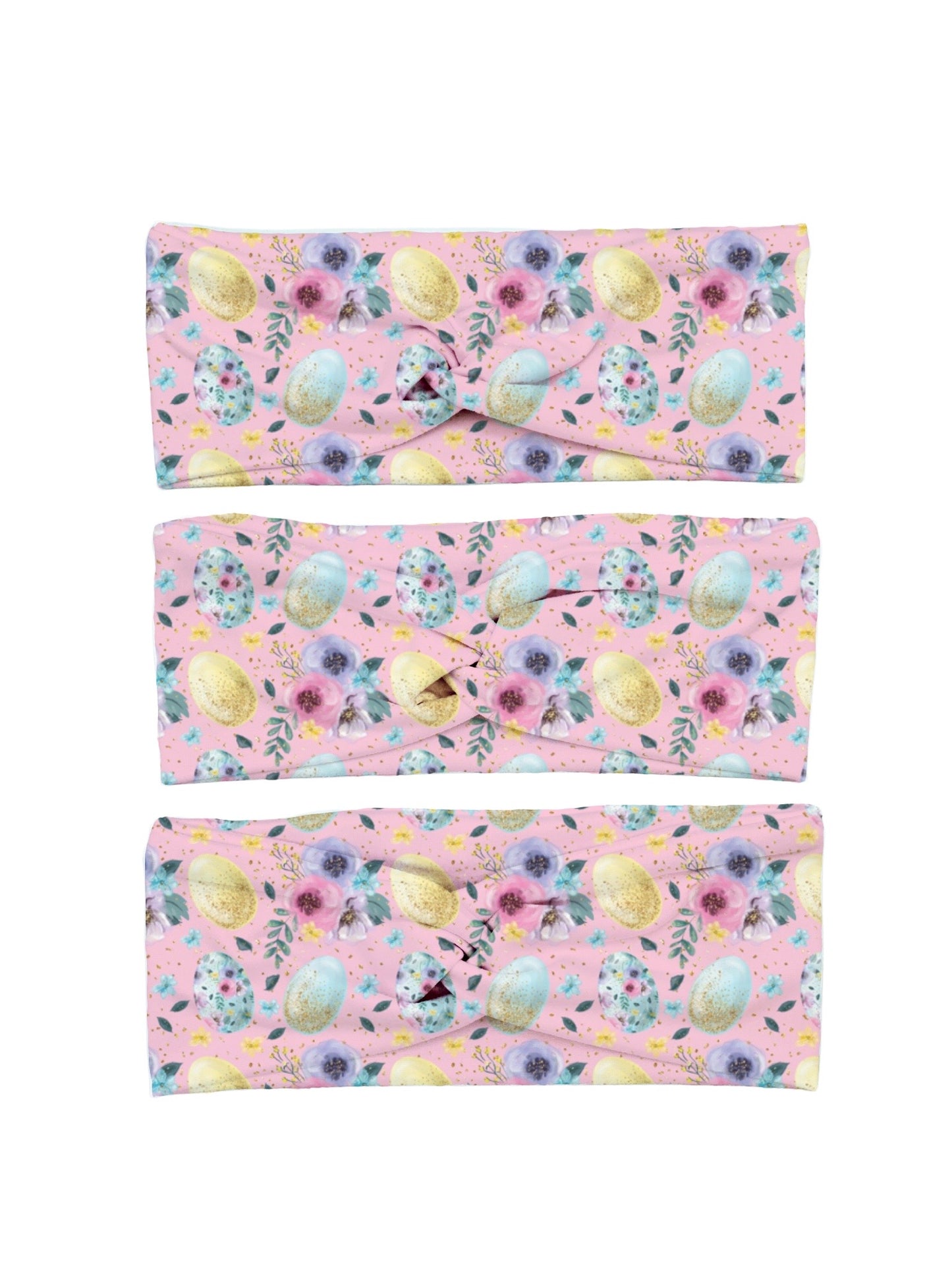 Glittery Easter Egg Yoga Stretch Headband