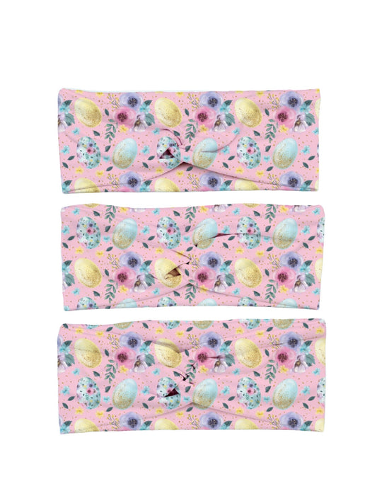 Glittery Easter Egg Yoga Stretch Headband