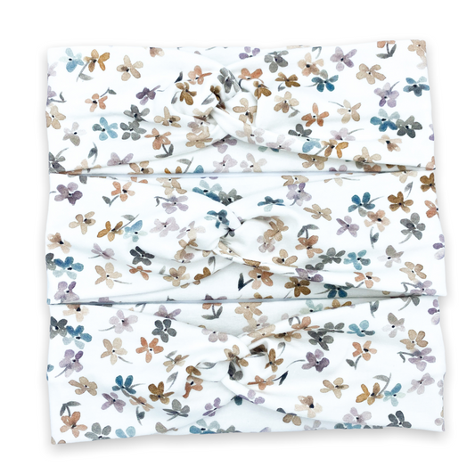 Neutral Floral Headband
