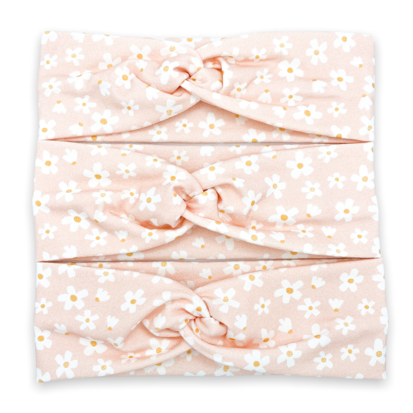 Pink Daisy Garden Headband