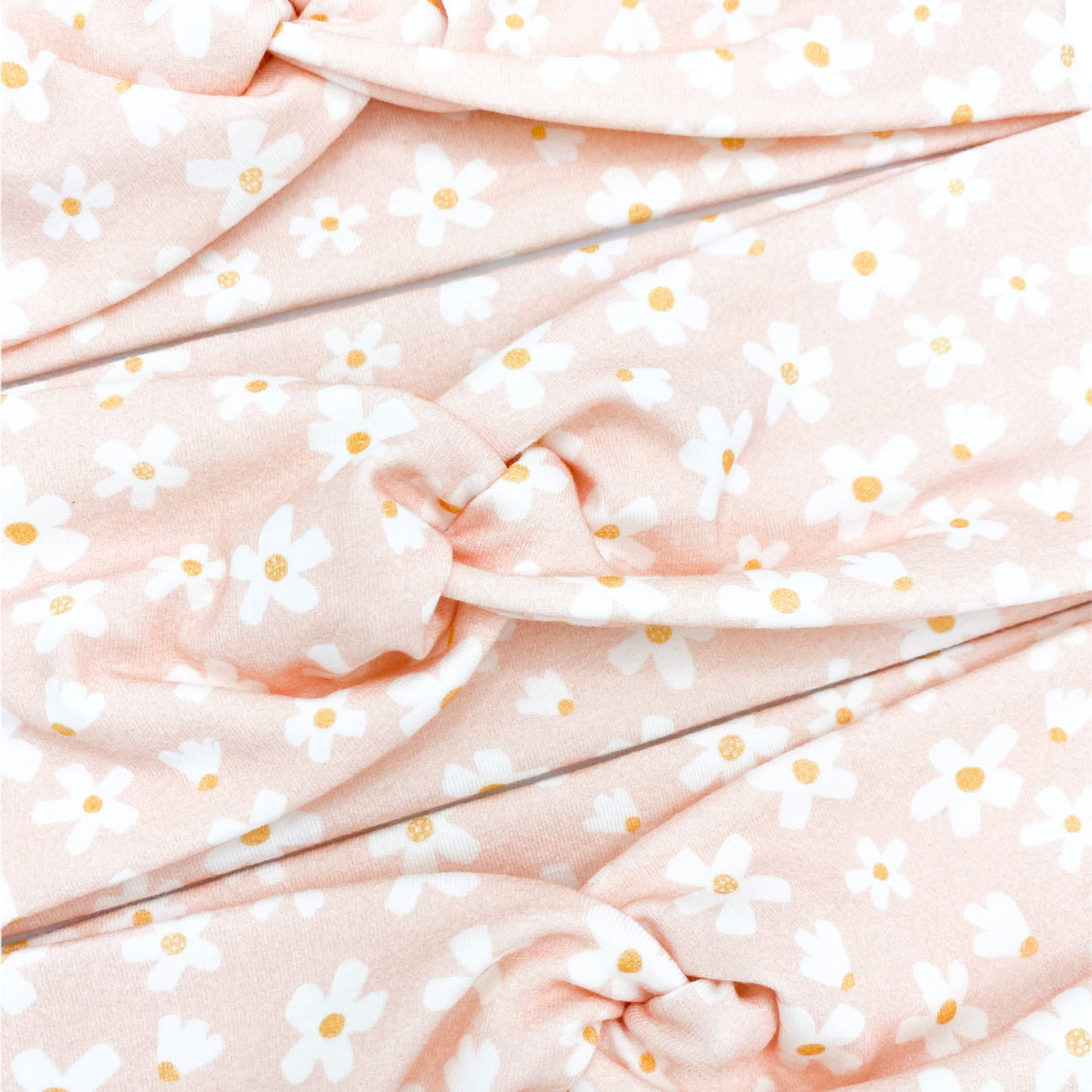 Pink Daisy Garden Headband