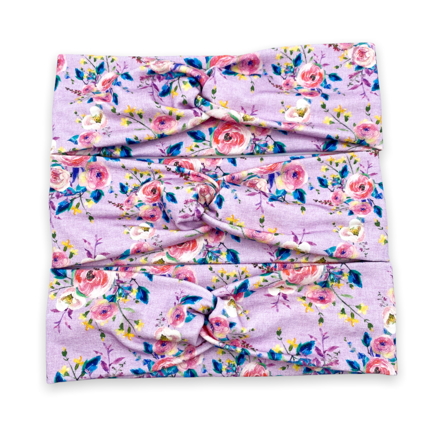 Lilac Spring Floral Headband