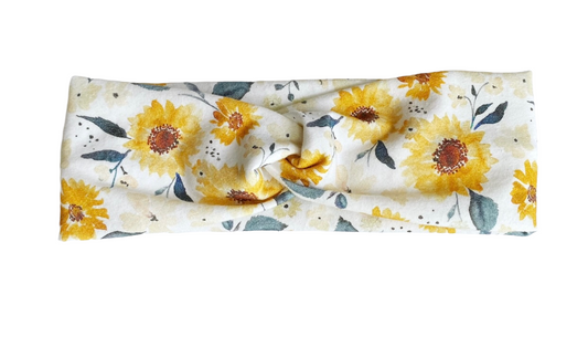 Fall Sunflowers Headband