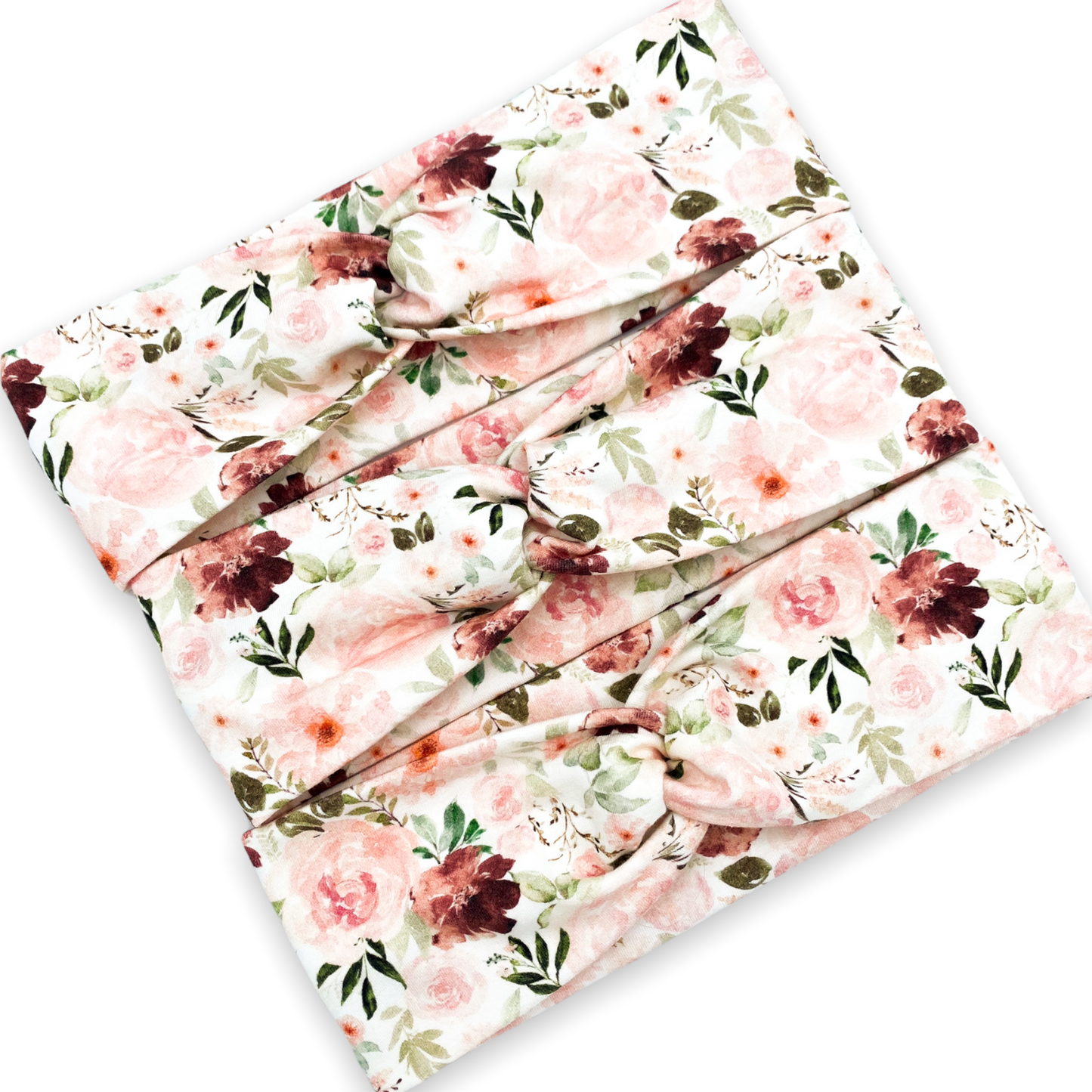 Blushing Floral Headband