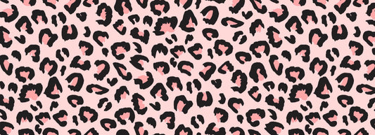 Pink Cheetah Yoga Stretch Headband