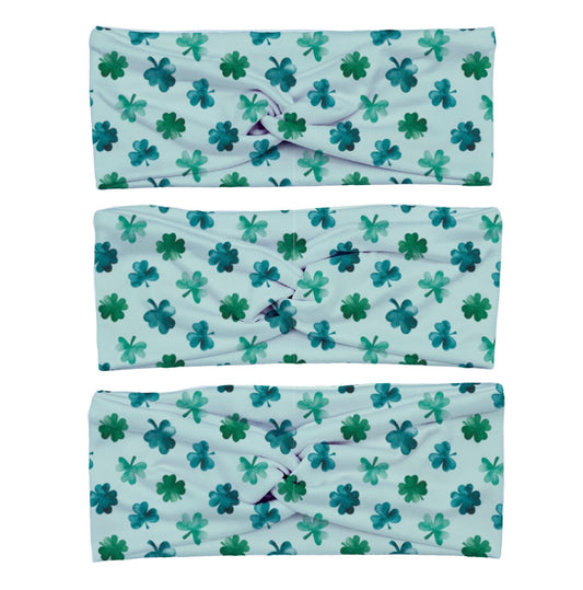 Sage Shamrock THICK Yoga Stretch Headband