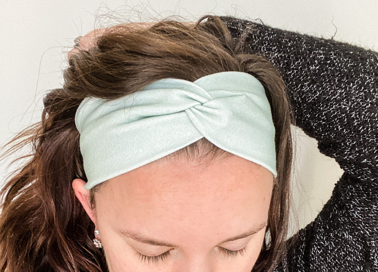 Peach Tiger Lily Headband