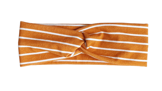 Pumpkin Stripe Headband