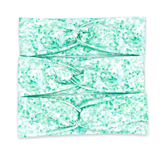 Seaweed Confetti Headband