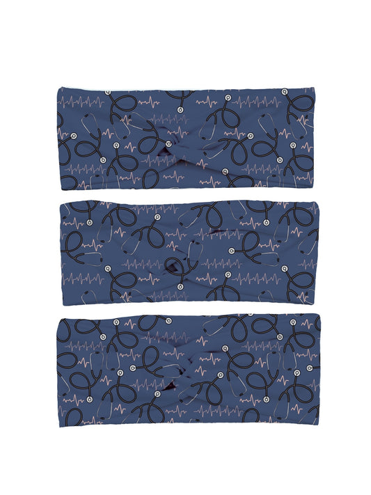 Stethoscope Heart Rate Yoga Stretch Headband