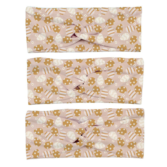 Neutral Easter Eggs Yoga Stretch Headband